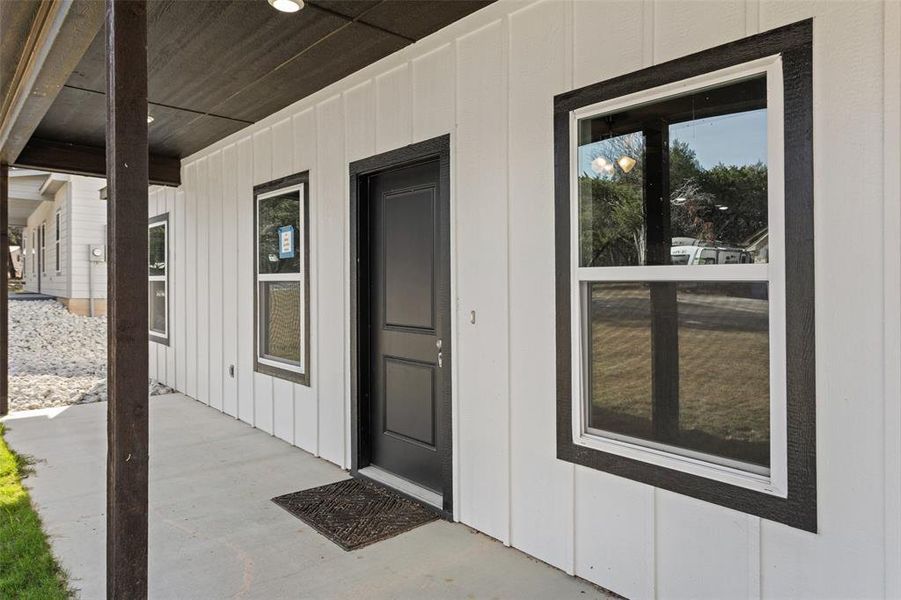 Exterior details and patio area of a home in , Rio Vista (Image 25).