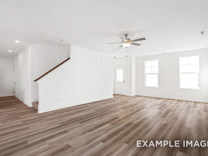 Representative unfurnished interior of a home built from the The Murray B by Davidson Homes LLC in Sage Farms, White House (Image 18). Representative unfurnished interior of a home built from the The Murray B by Davidson Homes LLC in Sage Farms, White House (Image 18).