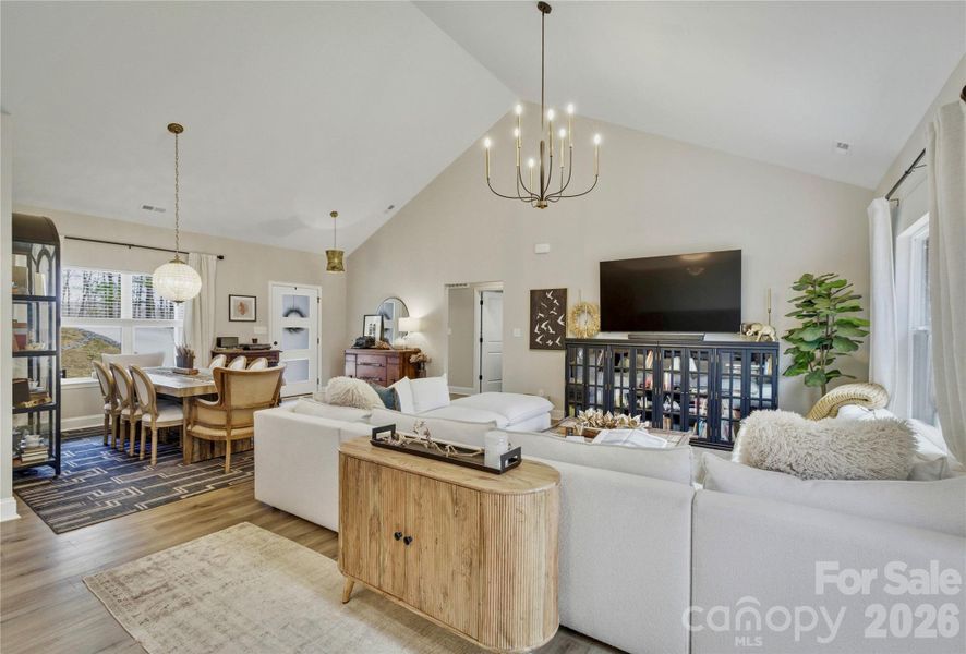 Furnished interior view inside a new home in , Lenoir (Image 7).