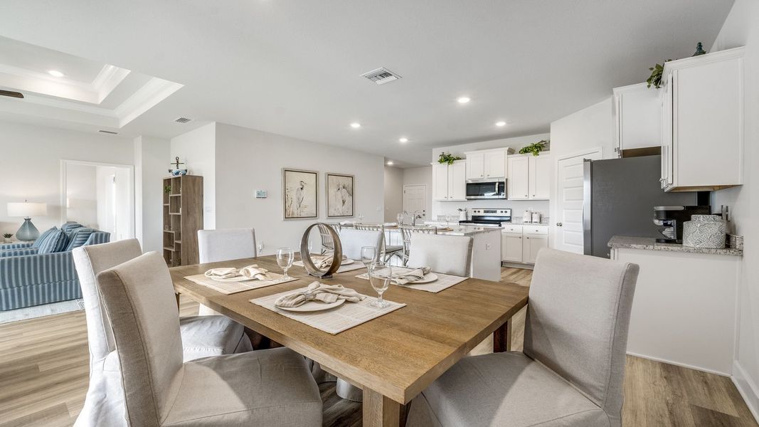 Furnished interior view inside a new home in Hodges Bayou Plantation, Panama City (Image 16).
