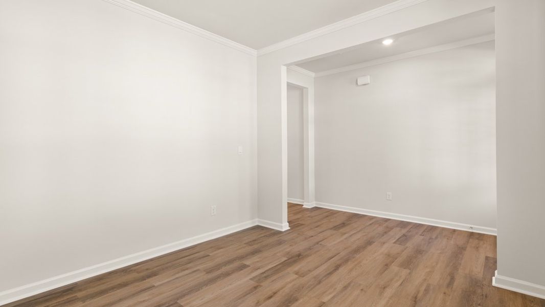 Representative unfurnished interior of a home built from the Hayden by D.R. Horton in Creekview, Atlanta (Image 13).
