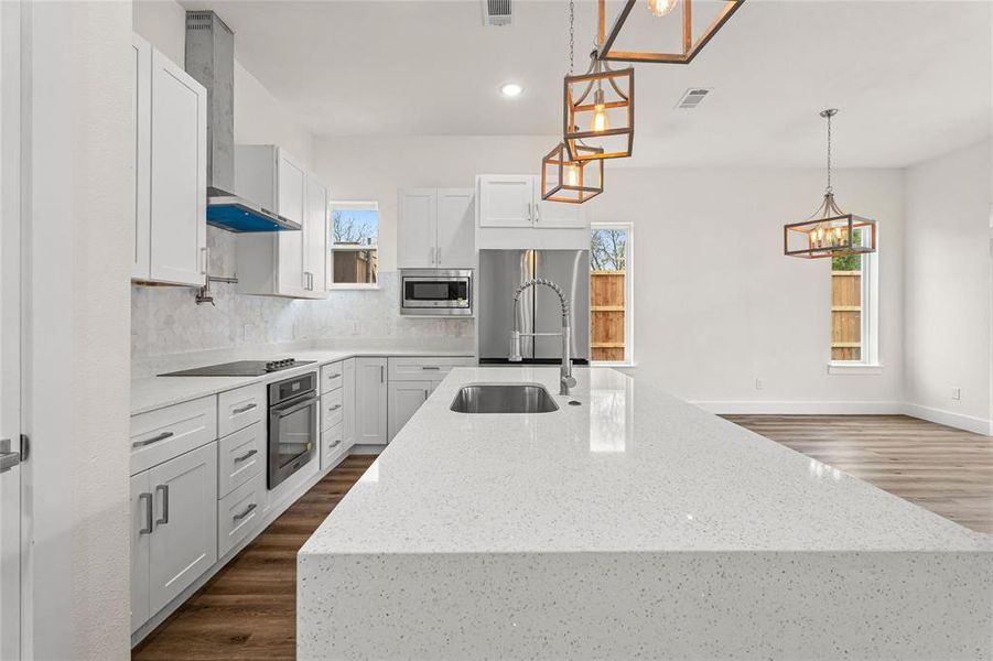 Furnished interior view inside a new home in , Dallas (Image 12). Furnished interior view inside a new home in , Dallas (Image 12).