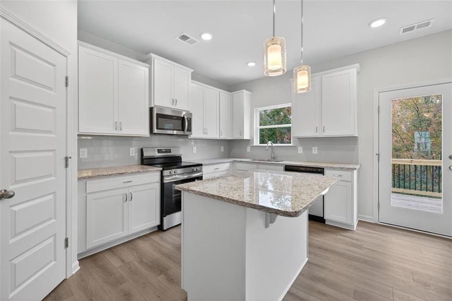 Furnished interior view inside a new home in Garrett Preserve, Douglasville (Image 35).
