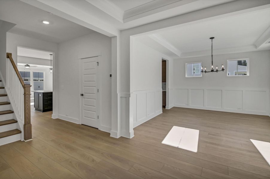 Spacious, unfurnished interior of a new home in Clubside Reserve at Summerlake, Lexington (Image 23).