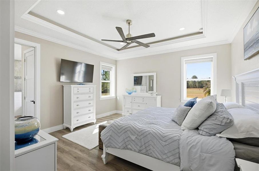Furnished interior view inside a new home in , Palm Coast (Image 46).