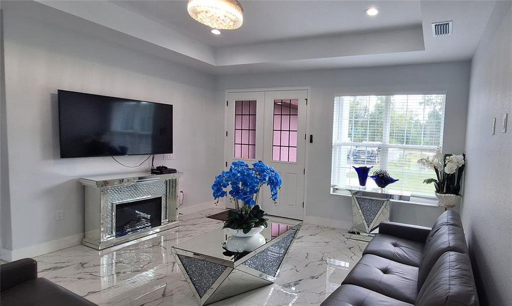 Furnished interior view inside a new home in , Webster (Image 5).