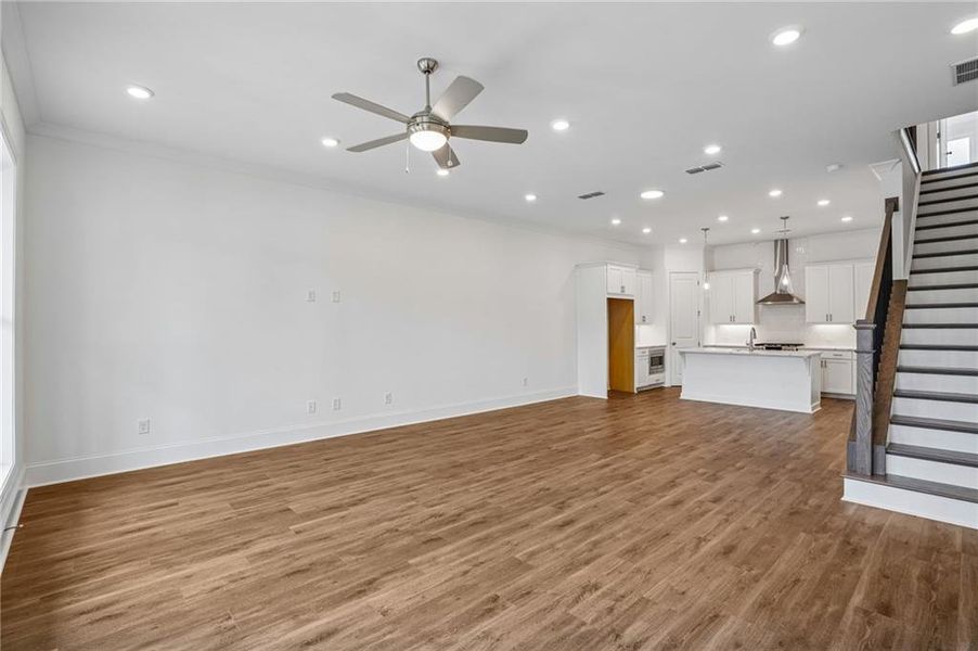 Spacious, unfurnished interior of a new home in Waterhaven, Cumming (Image 21).