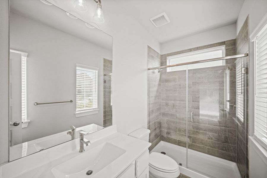 Furnished interior view inside a new home in Morton Creek Ranch, Katy (Image 7). Furnished interior view inside a new home in Morton Creek Ranch, Katy (Image 7).