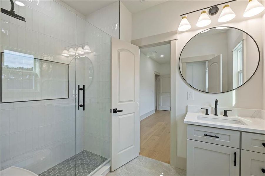 Furnished interior view inside a new home in , Winder (Image 6).