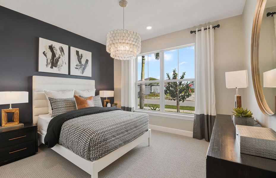 Representative furnished interior of a home built from the Palmary by DiVosta in Talon Preserve on Palmer Ranch, Nokomis (Image 40).