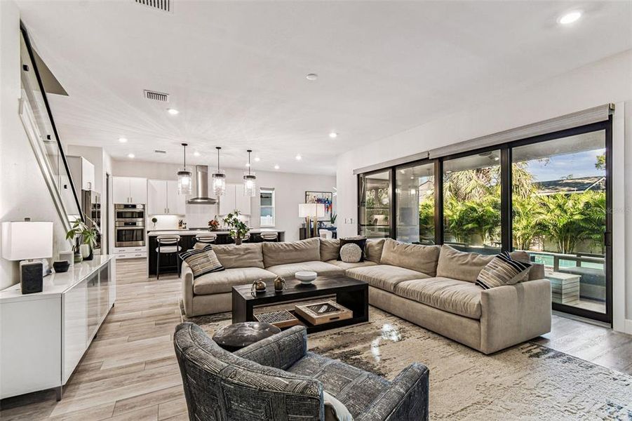 Furnished interior view inside a new home in , Tampa (Image 18).