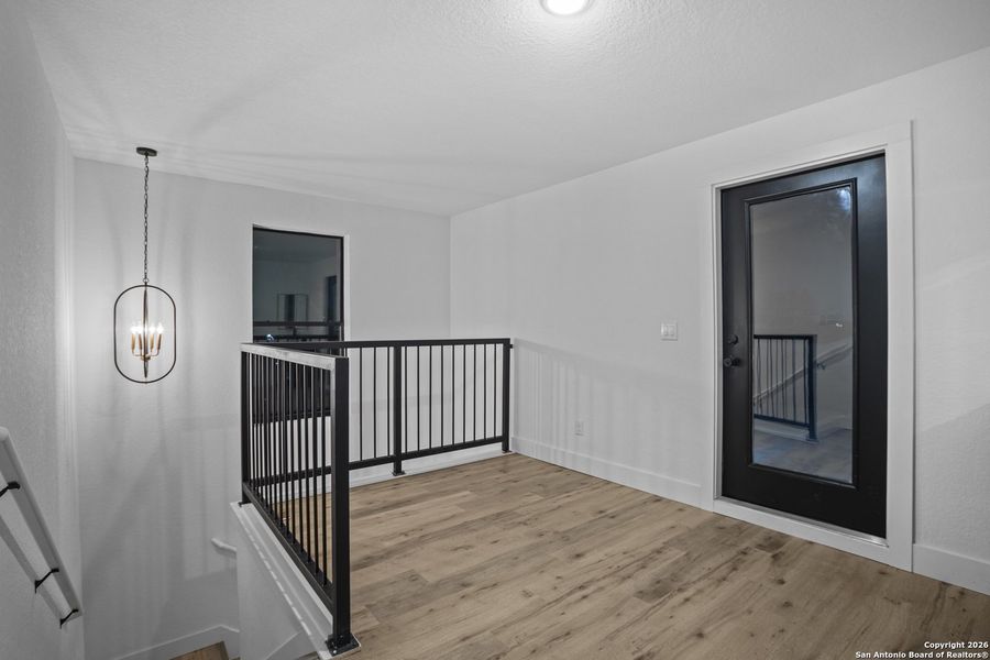 Furnished interior view inside a new home in , San Antonio (Image 32).