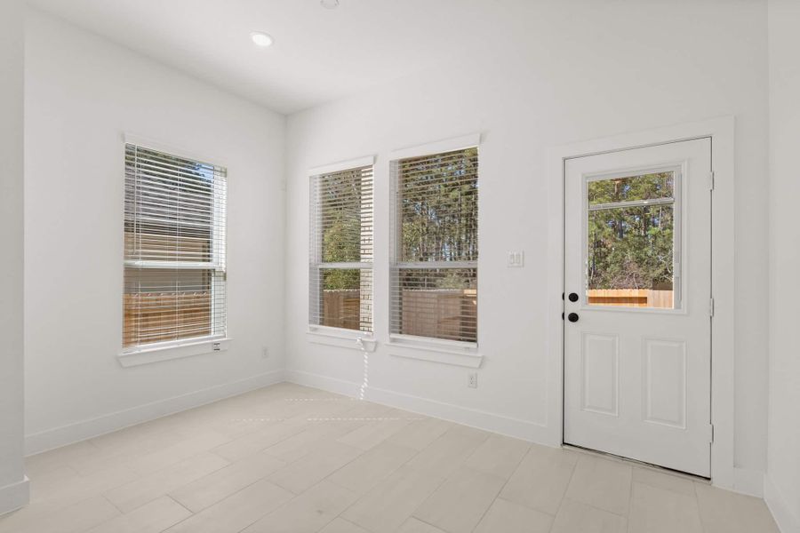 Representative unfurnished interior of a home built from the Toronto by Chesmar Homes in Legacy at Lake Dunlap, New Braunfels (Image 7).
