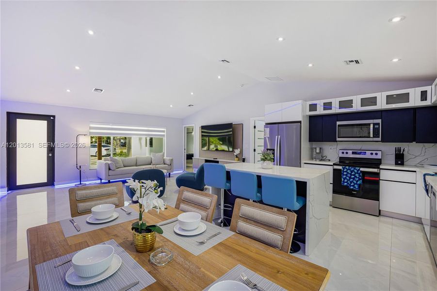 Furnished interior view inside a new home in , Fort Lauderdale (Image 31).