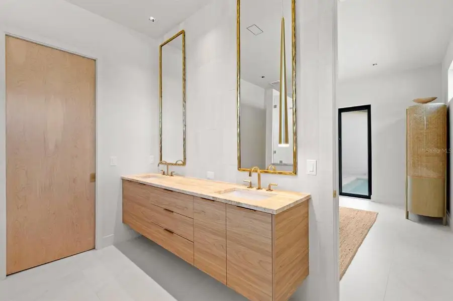 Furnished interior view inside a new home in , St. Petersburg (Image 4).