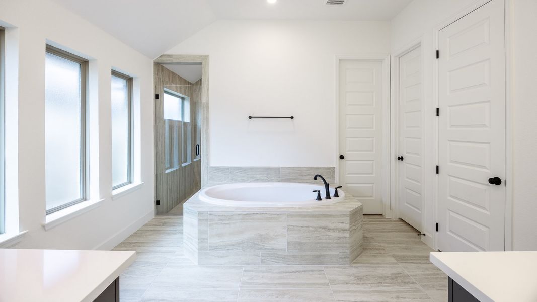Furnished interior view inside a new home in Flora, Hutto (Image 6).