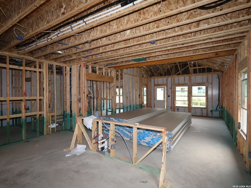 In-progress construction of a new home in Paloma Park, Converse, TX (Image 29).