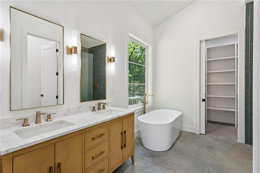 Furnished interior view inside a new home in , Marietta (Image 7).