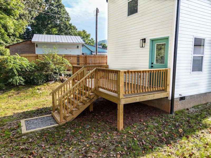 Front exterior of a new home in , Marion, NC, highlighting curb appeal (Image 23).