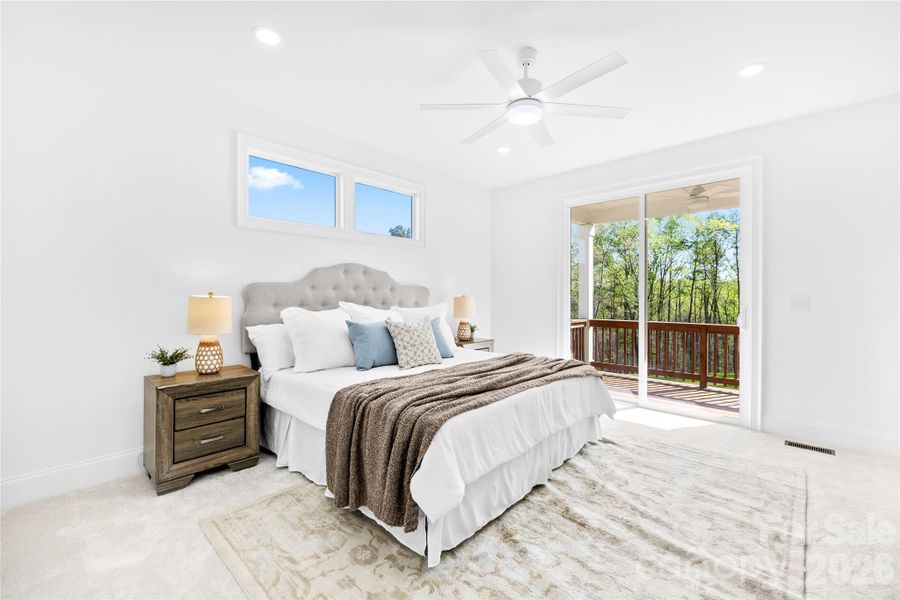 Furnished interior view inside a new home in , Statesville (Image 34). Furnished interior view inside a new home in , Statesville (Image 34).