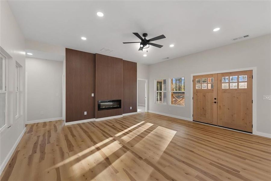 Spacious, unfurnished interior of a new home in , Locust Grove (Image 37).