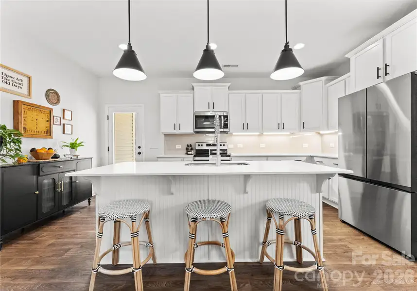 Furnished interior view inside a new home in , Statesville (Image 4). Furnished interior view inside a new home in , Statesville (Image 4).