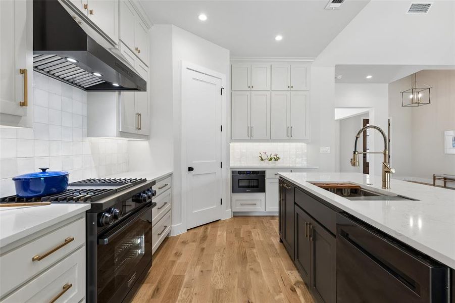 DACOR Black stainless appliances