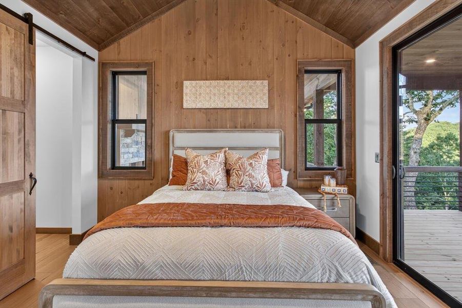 Furnished interior view inside a new home in , Blue Ridge (Image 18).