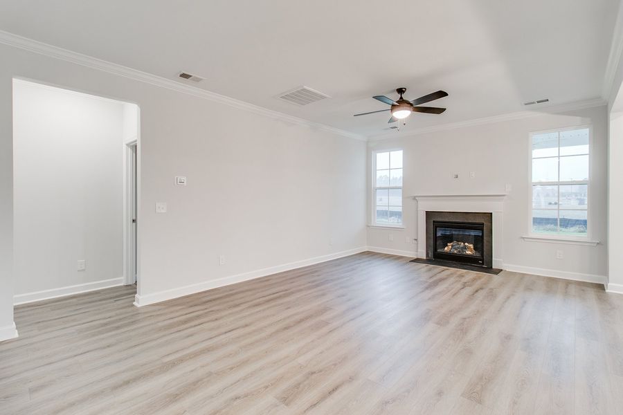 Spacious, unfurnished interior of a new home in Hendrix Farms, Lexington (Image 17). Spacious, unfurnished interior of a new home in Hendrix Farms, Lexington (Image 17).