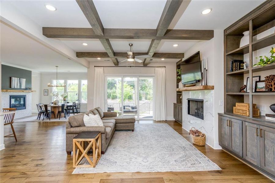 Furnished interior view inside a new home in , Marietta (Image 9). Furnished interior view inside a new home in , Marietta (Image 9).