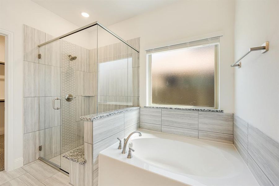 Furnished interior view inside a new home in Union Park Classic 55, Little Elm (Image 6).