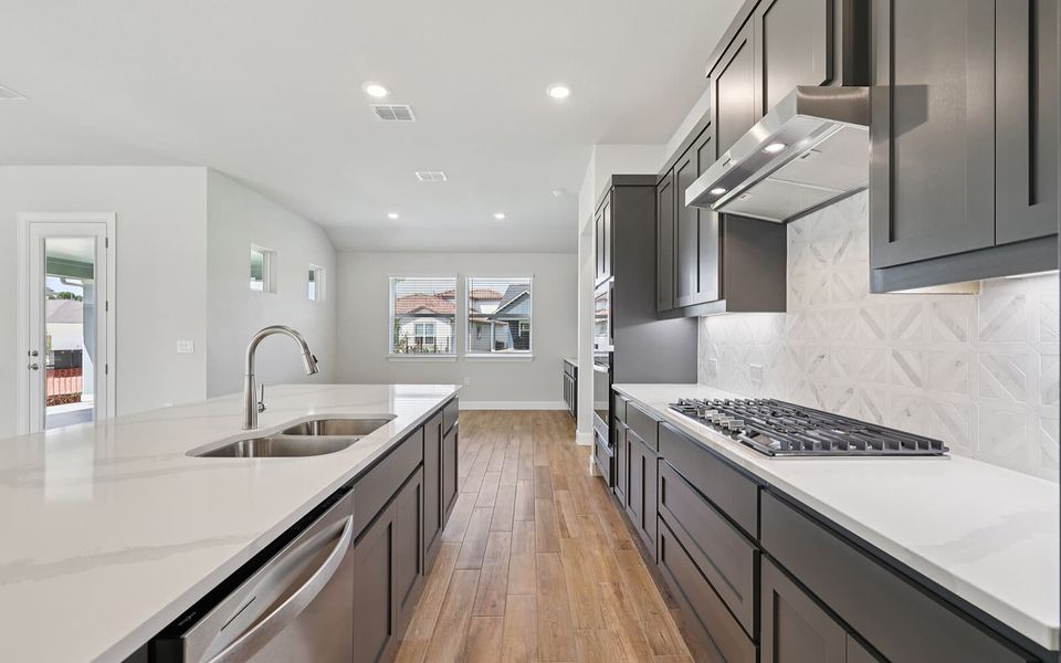 Furnished interior view inside a new home in Traditional at Kissing Tree, San Marcos (Image 8).