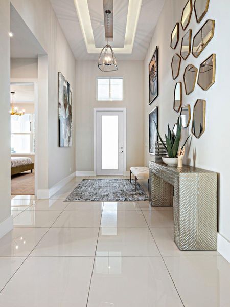 Furnished interior view inside a new home in PGA Village Verano, Port St. Lucie (Image 19).