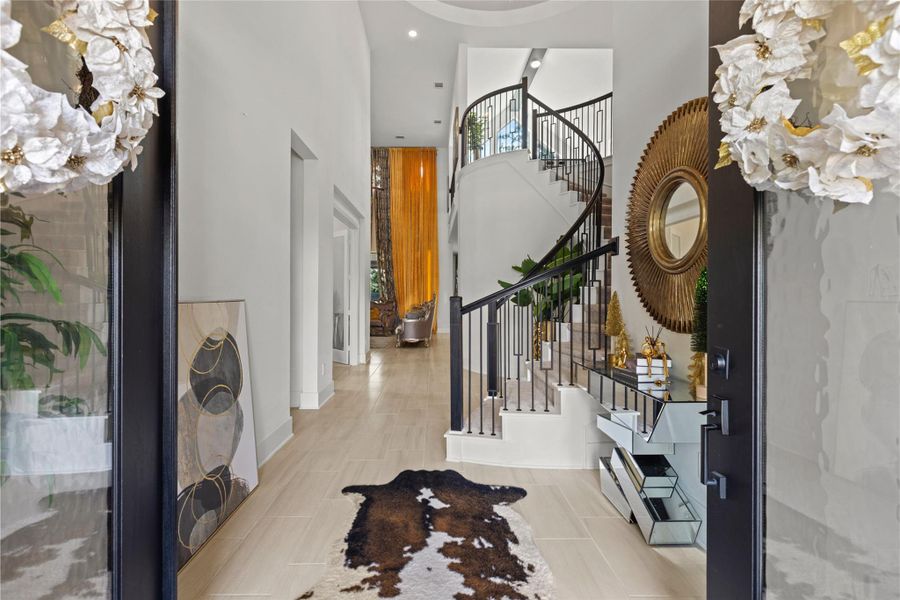 Furnished interior view inside a new home in , Conroe (Image 5). Furnished interior view inside a new home in , Conroe (Image 5).