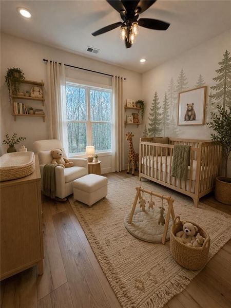 Furnished interior view inside a new home in , Gainesville (Image 6).