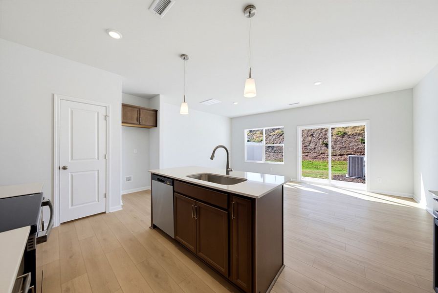 Furnished interior view inside a new home in Sweetbrier, Durham (Image 8).