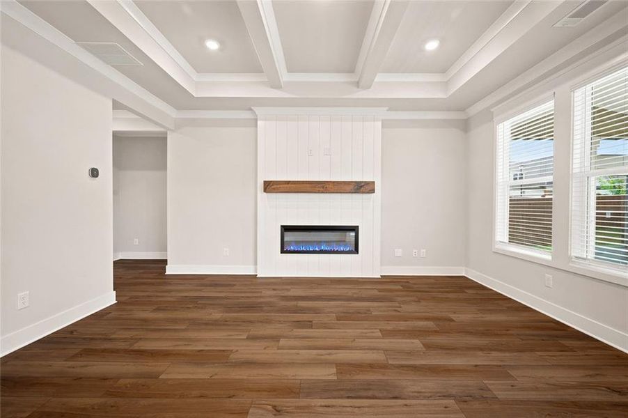 Spacious, unfurnished interior of a new home in Pinecrest Ridge, Dacula (Image 28).