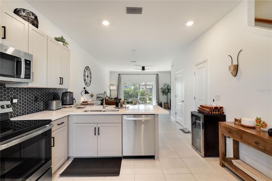 Furnished interior view inside a new home in , Sarasota (Image 3).