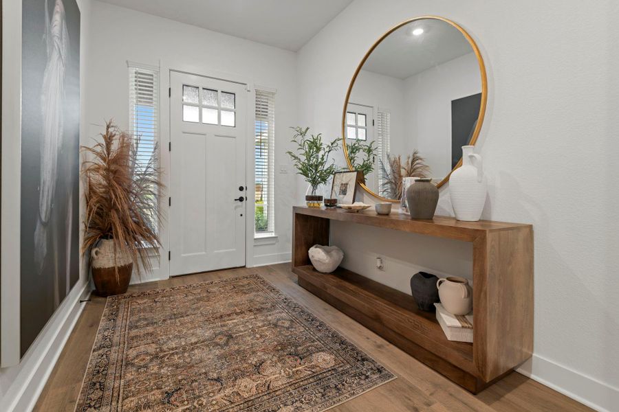 Furnished interior view inside a new home in , Magnolia (Image 6). Furnished interior view inside a new home in , Magnolia (Image 6).