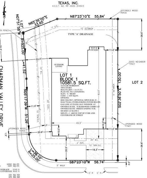 Plot Plan