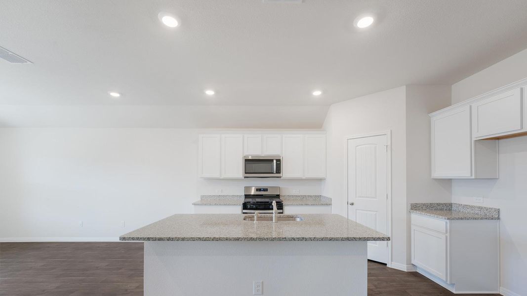 Furnished interior view inside a new home in Carillon, Manor (Image 7).