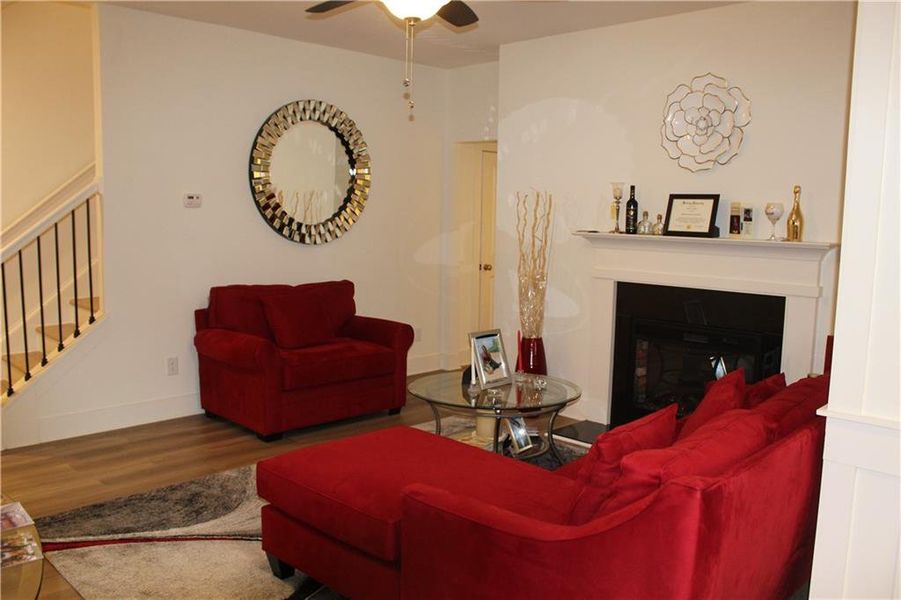 Furnished interior view inside a new home in , Conyers (Image 13). Furnished interior view inside a new home in , Conyers (Image 13).