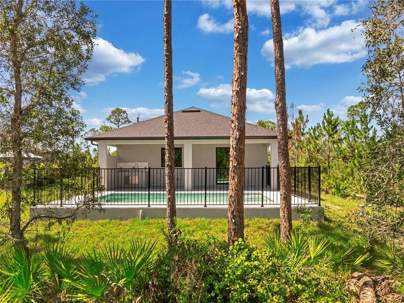 Exterior details and patio area of a home in , Punta Gorda (Image 3). Exterior details and patio area of a home in , Punta Gorda (Image 3).