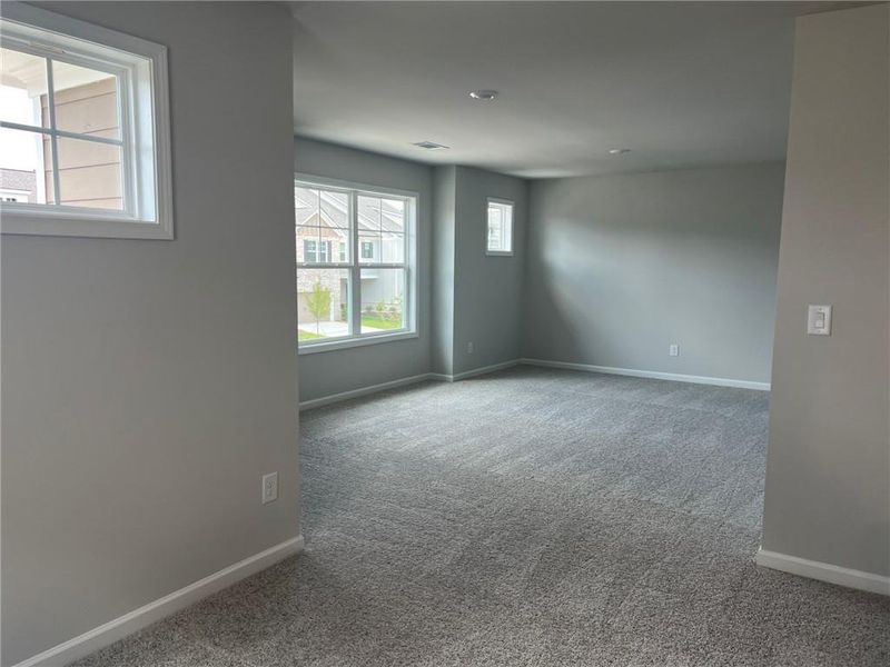 Spacious, unfurnished interior of a new home in Crofton Place Enclave, Snellville (Image 24). Spacious, unfurnished interior of a new home in Crofton Place Enclave, Snellville (Image 24).