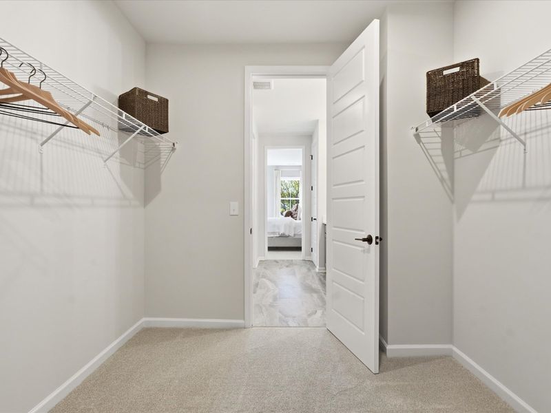 Representative unfurnished interior of a home built from the Bellamy by Tri Pointe Homes in Bellflower, Charlotte (Image 21).