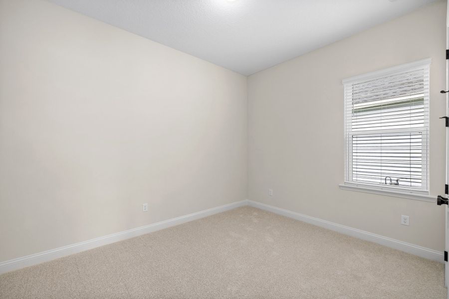 Representative unfurnished interior of a home built from the Aurora by Riverside Homes in Hidden Creek at SilverLeaf, St. Augustine (Image 23).