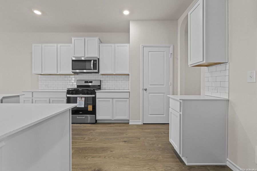 Furnished interior view inside a new home in Redbird Ranch, San Antonio (Image 12).