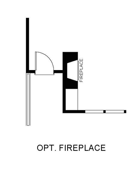 Optional Fireplace