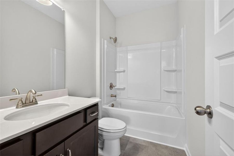 Furnished interior view inside a new home in Jameson Towns, Villa Rica (Image 15).