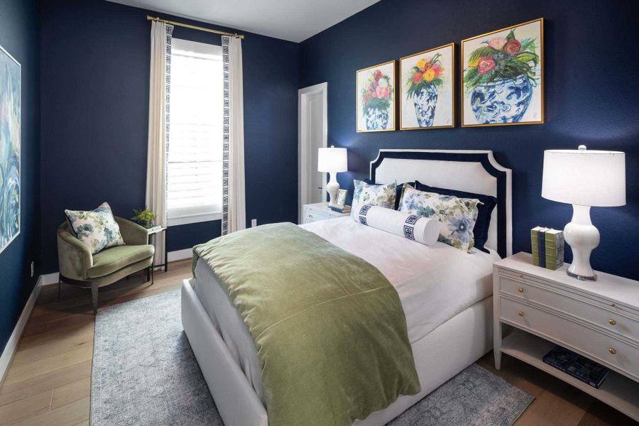 Representative Secondary Bedroom - some options shown